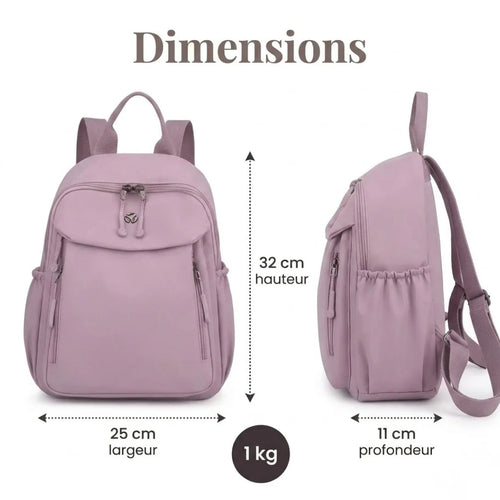 image exposant les dimensions du Petit sac à langer Classique 