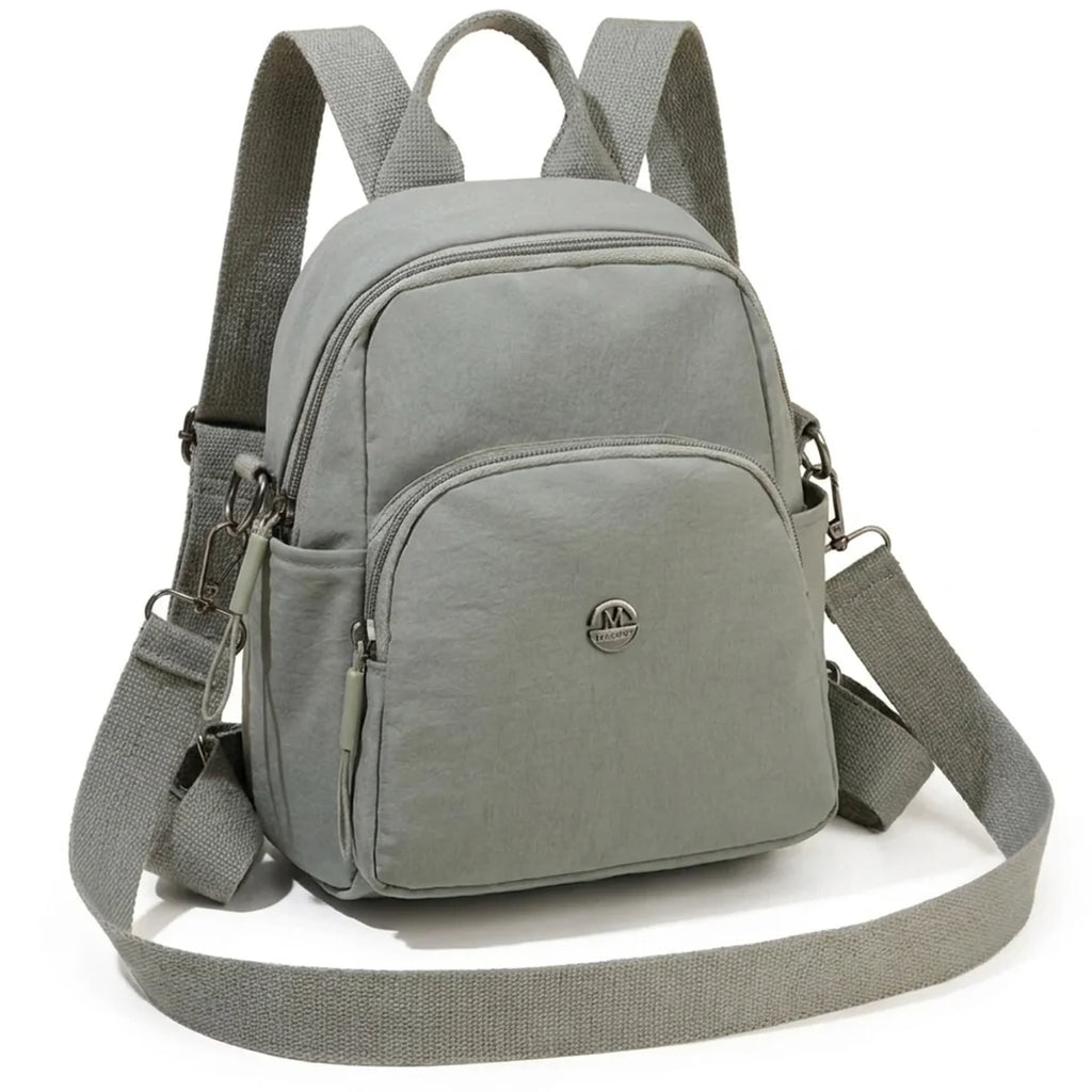 Petit sac à langer Convertible, porté en sac à dos ou en bandoulière selon l'usage