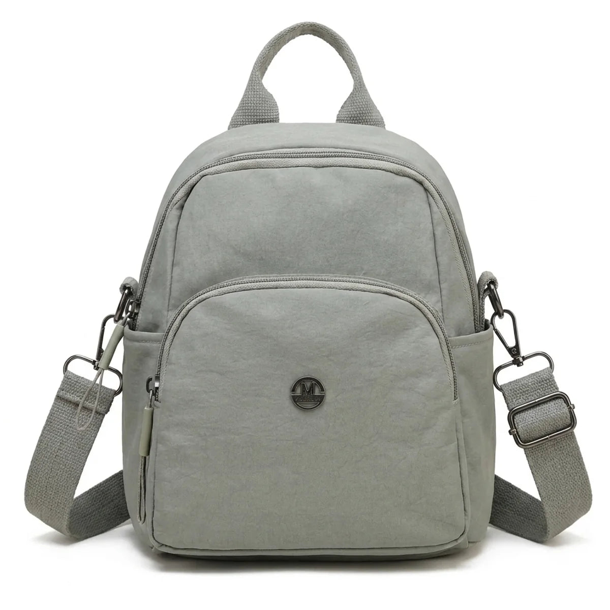Petit sac à langer Convertible, coloris gris, vue de face