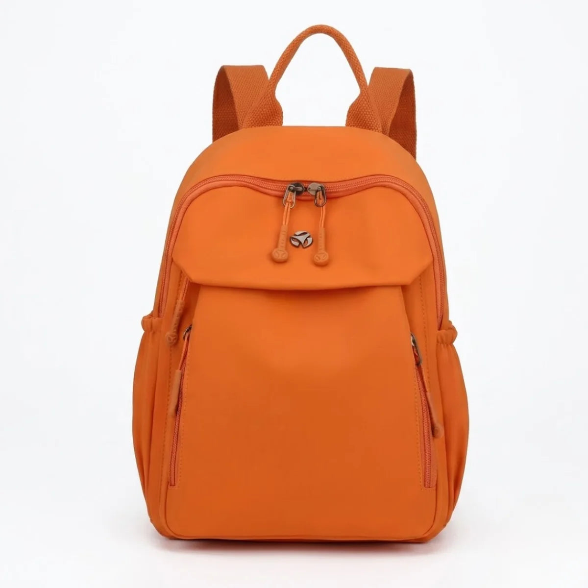 vue de face du petit sac à langer orange